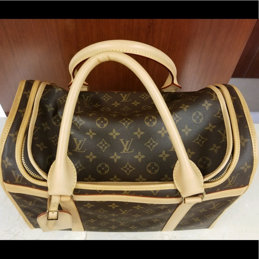 💯 Louis Vuitton Dog Carrier - Picture 5 of 8
